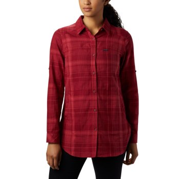 Columbia Ženske Košulje - Times Two Long Sleeve Tunic Crvene | BTCD-40187